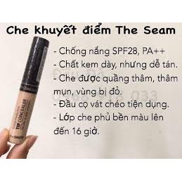 Che khuyết điểm the saem spf 8PA++ che phủ hoàn hảo [ cam kết hàng chuẩn Hàn Quốc ] | BigBuy360 - bigbuy360.vn