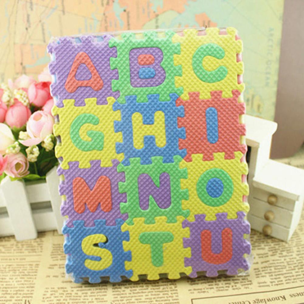 Set 36 thảm xốp hình chữ cái và số ngộ nghĩnh cho bé