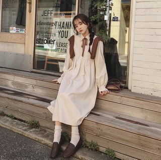 Váy babydoll dáng dài (Có ảnh thật cuối cùng)