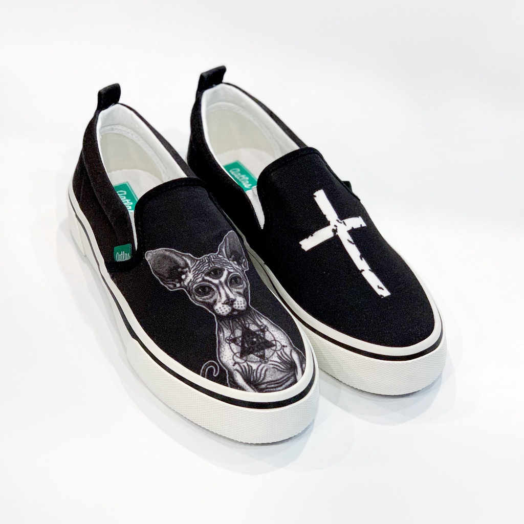 Giày Slip-on AATLAS in hoạ tiết (size 39)