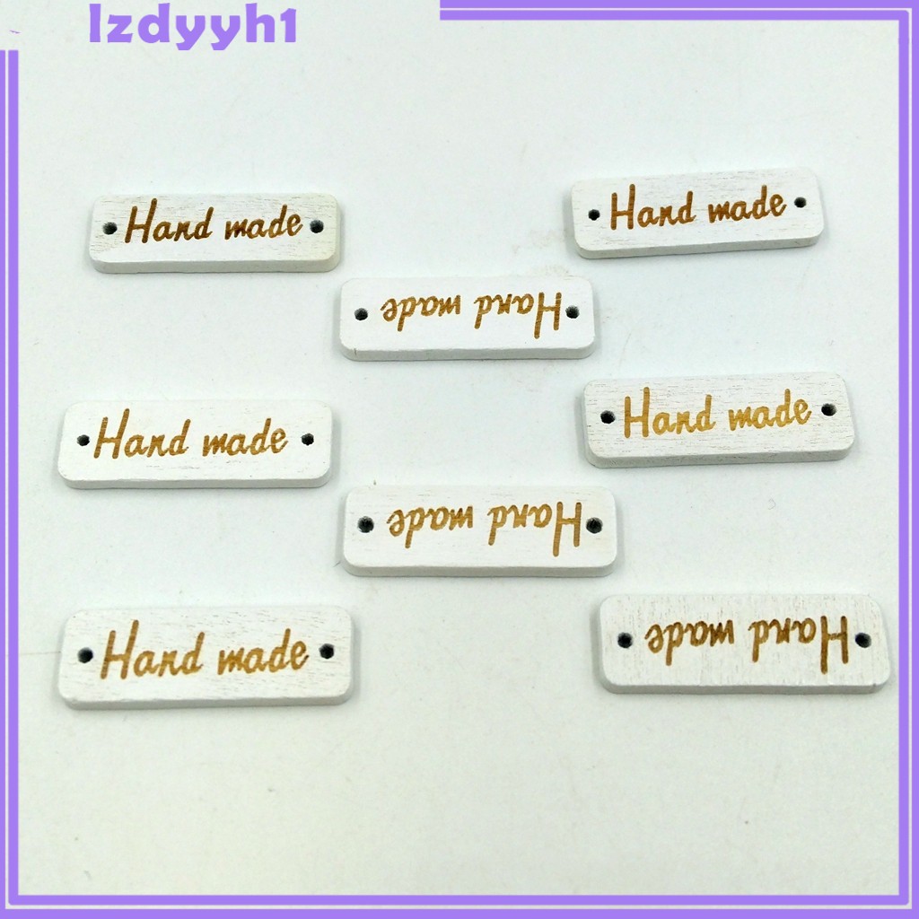 Set 50 Nút Gỗ 30mm Trang Trí Sổ Tay Diy