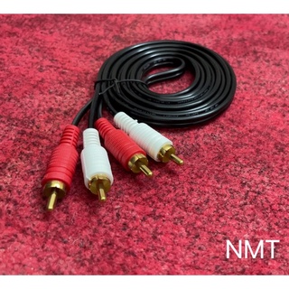 (1.8m/3m/5m/10m)Dây Cáp audio 2 ra 2 đen hàng tốt