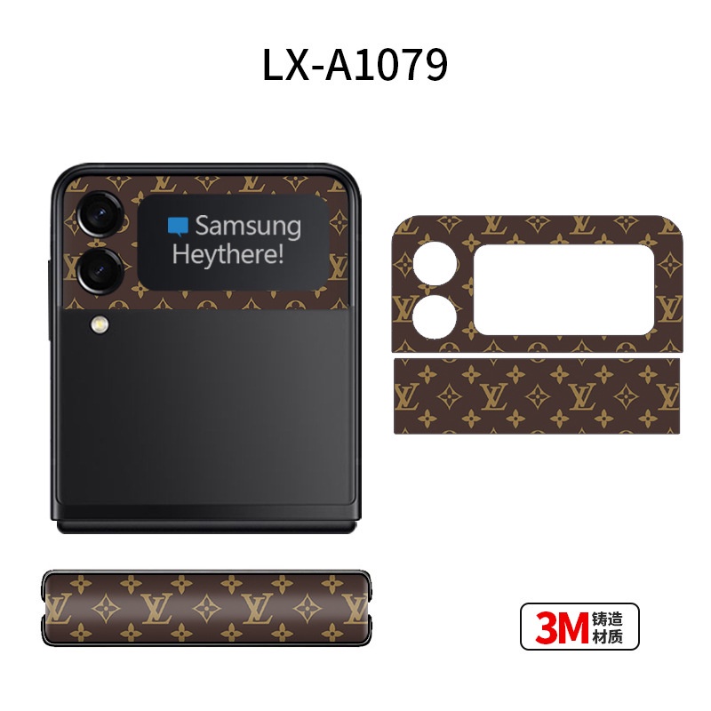 Phim Dán Chống Trầy Nhiều Màu Sắc + Miếng Dán Bảo Vệ Màn Hình Cho Samsung Galaxy Z Flip 4 3 Flip4 5G