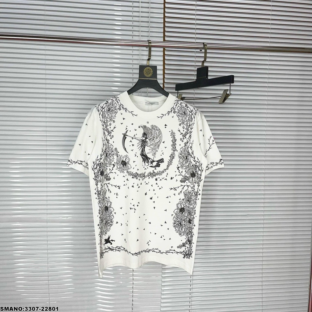 Áo Phông Nam Versace In Hình Họa Tiết Cực Chất - Áo Thun Nam Nữ Versace Chất Cotton Thoáng Mát Mềm Mịn DT STORE MENWEAR