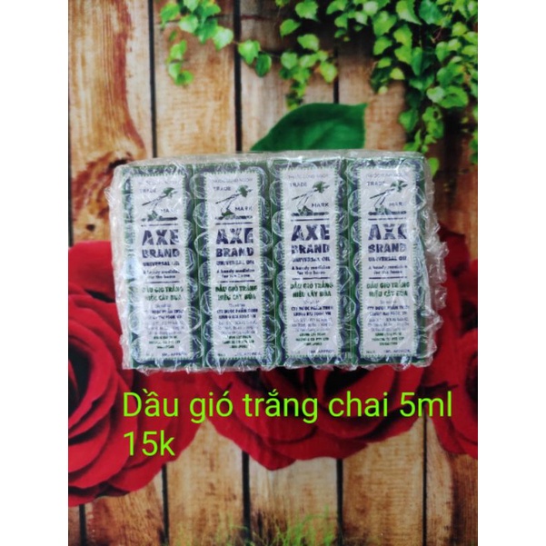 Dầu Gió Trắng Hiệu Cây Búa AXE Brand 5ml