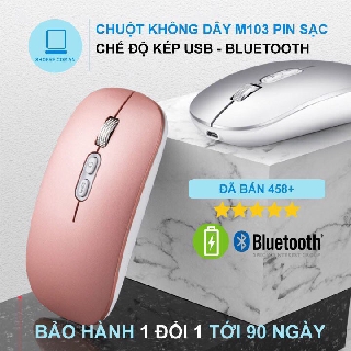 Chuột Macbook không dây M103 pin sạc cao cấp - Bảo hành 6 tháng