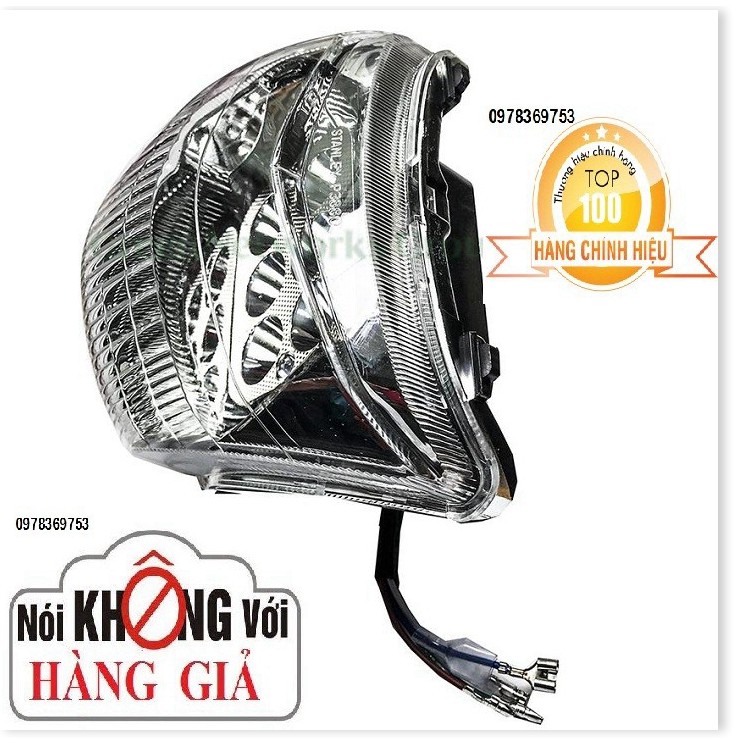 Đầu Đèn Pha Wave 110 led siêu sáng