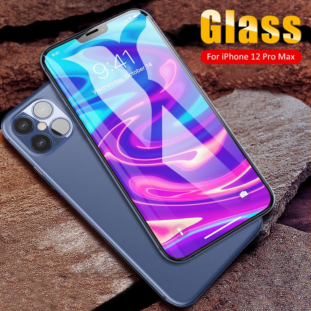 Kính cường lực 9D bảo vệ toàn màn hình dành cho iPhone 14 13 12 Mini Pro Max Plus 5G 4G 2022