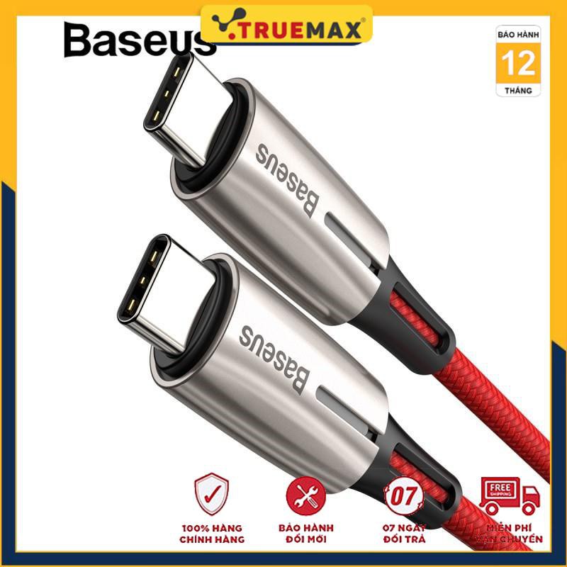Dây cáp Baseus cổng TYPE C 60W 20V 3A chất lượng cao