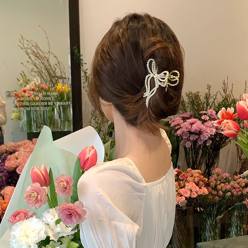 Kẹp Tóc Hình Nơ Lưng Độc Đáo
