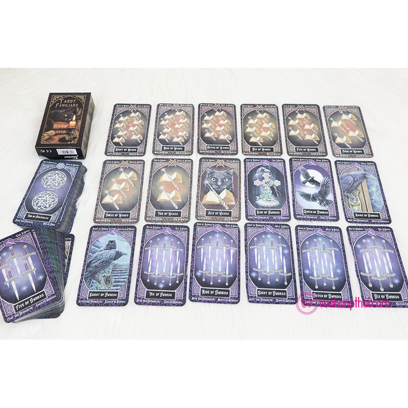 Bộ Bài Bói Tarot Familiars Cao Cấp