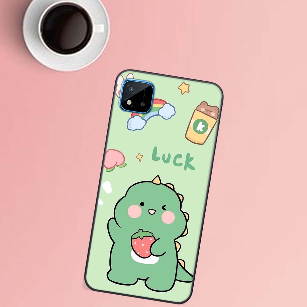 Ốp lưng Oppo REALME C20 in hình khủng long , gấu nâu xinh xắn, siêu cute  mà còn vô cùng RẺ -ĐẸP