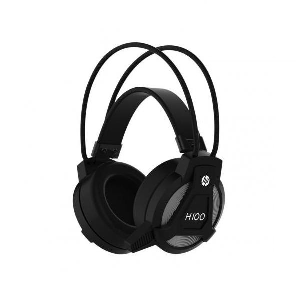 Tai nghe chụp tai HP H100 màn loa 50mm - Âm thanh vang cực hay (Đen)