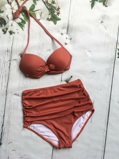 (Ảnh thật ) Bikini cạp cao nâng ngực ( có nhiều màu) | BigBuy360 - bigbuy360.vn