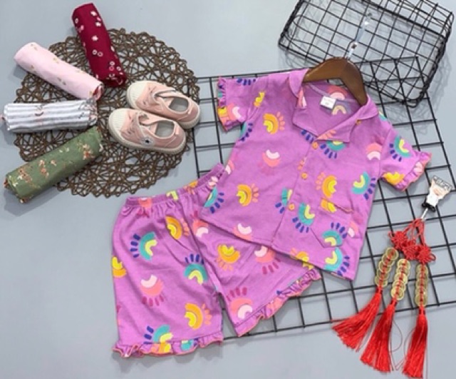 Bộ Pijama cho bé gái từ 8-20kg