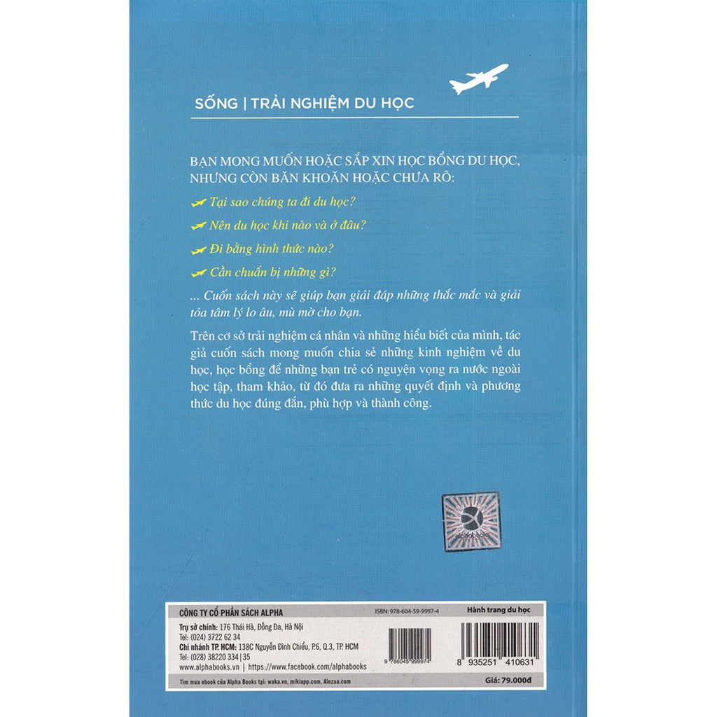 Sách - Hành Trang Du Học - Mọi Điều Bạn Cần Biết Về Du Học | BigBuy360 - bigbuy360.vn