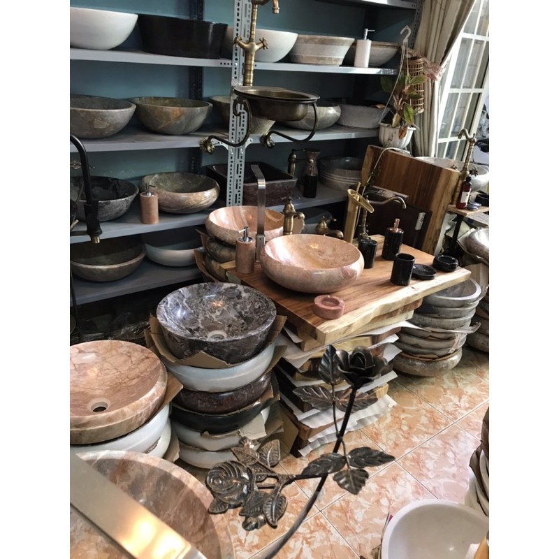 Lavabo đá Hồng TH | BigBuy360 - bigbuy360.vn