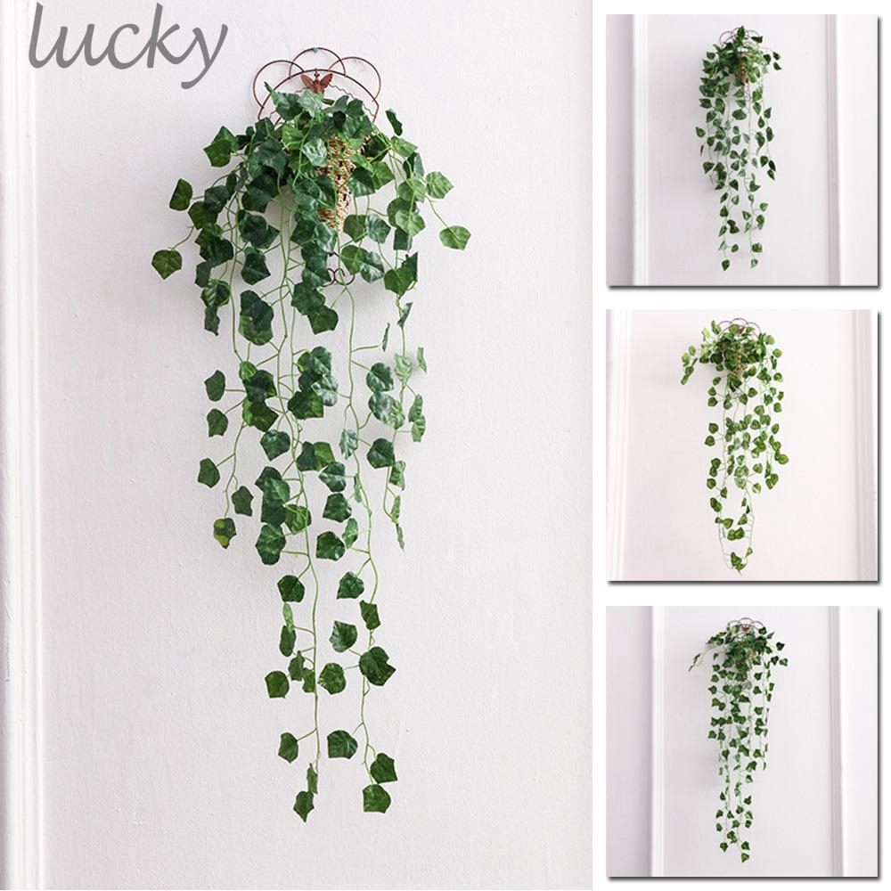 Cây nhựa giả 9 cành 90cm treo tường trang trí