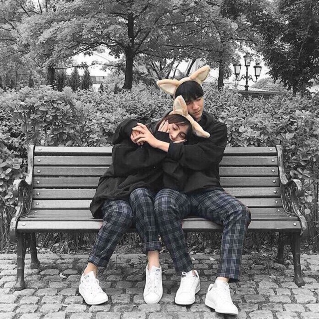 Quần Baggy Kẻ Caro XANH Ông Suông Rộng/ Nam Nữ Oversize