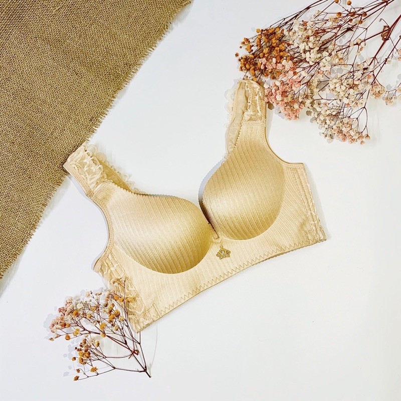 Áo lót nữ su đúc mút vừa nâng ngực bo viền chống trượt(34)