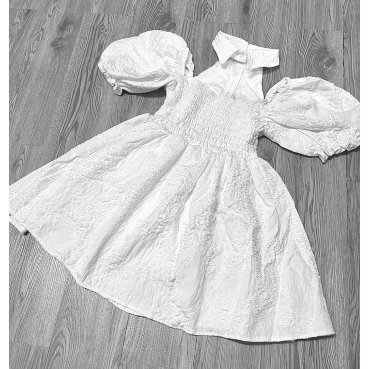 ĐẦM BABYDOLL GẤM CỔ CHOKER