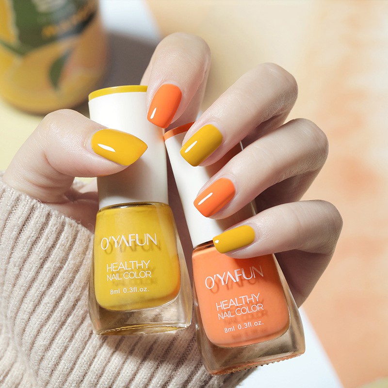 Sơn móng tay Comavi OYAFUN dạng lột nhiều màu nhanh khô