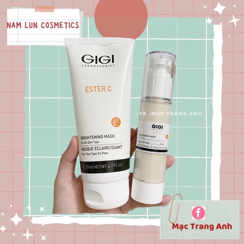 Mặt nạ sáng da Gigi Ester C Brightening Mask