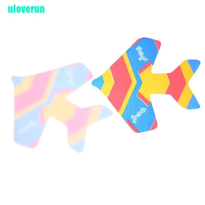 Mô Hình Máy Bay Cyclotron Bằng Xốp Đàn Hồi Có Đèn Nhấp Nháy DIY