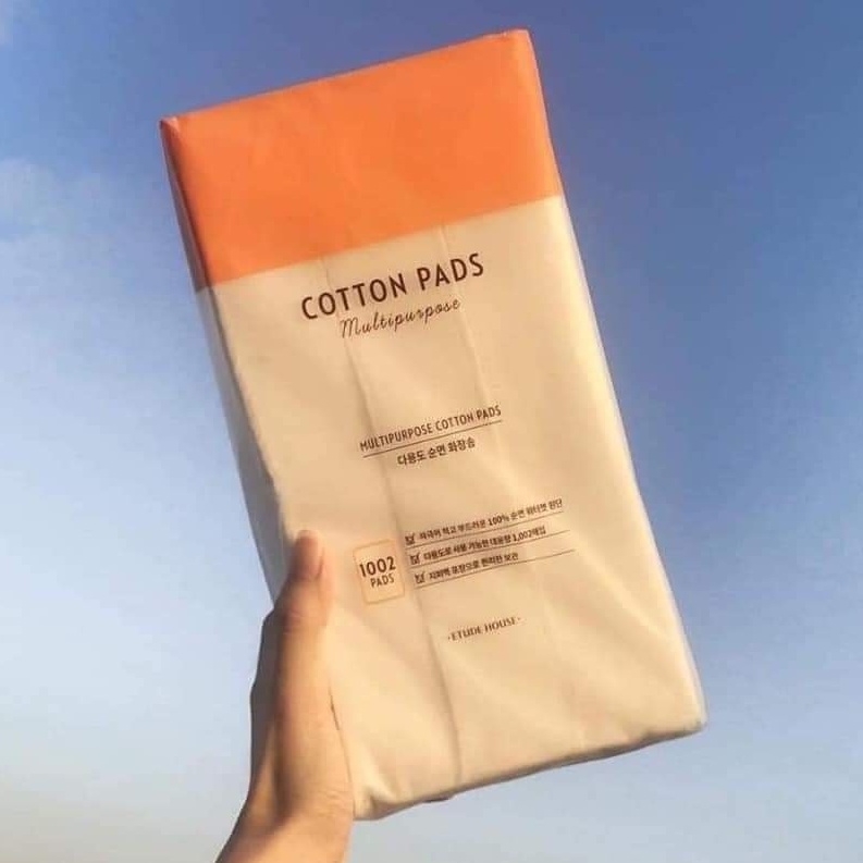 Bông tẩy trang 1002 Miếng Etude House Multipurpose Cotton Pads