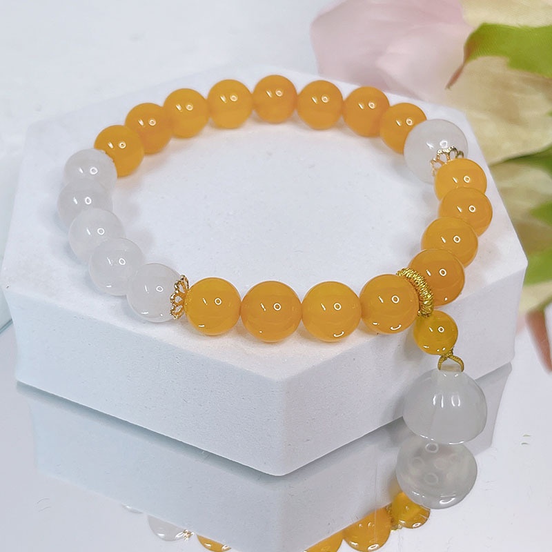 [Hàng Mới] Vòng Tay Mã Não Và Mặt Dây Chuyền Phong Cách Trung Hoa Cổ Điển