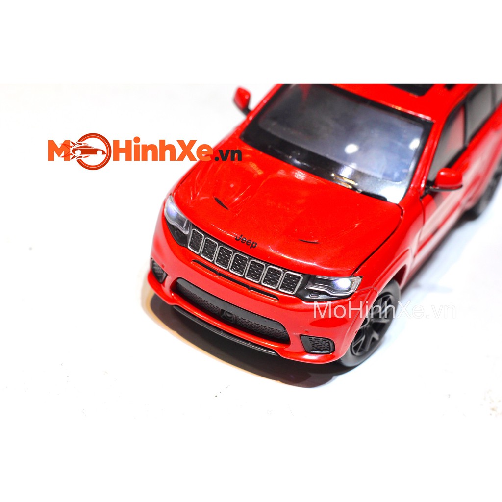 MÔ HÌNH XE JEEP GRAND CHEROKEE TRACKHAWK 2020 1:32 JACKIEKIM