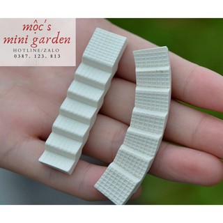 Tiểu cảnh mini_Cầu thang trắng_CA67