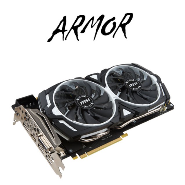MSI RX470 RX570 RX580 VGA Card màn hình