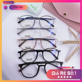 [Free Ship] Gọng Kính Nhựa Dẻo Mạ Sơn Tĩnh Điện Hợp Kim Hàn Quốc - gọng kính cận nam nữ MS143 [Xả Kho]