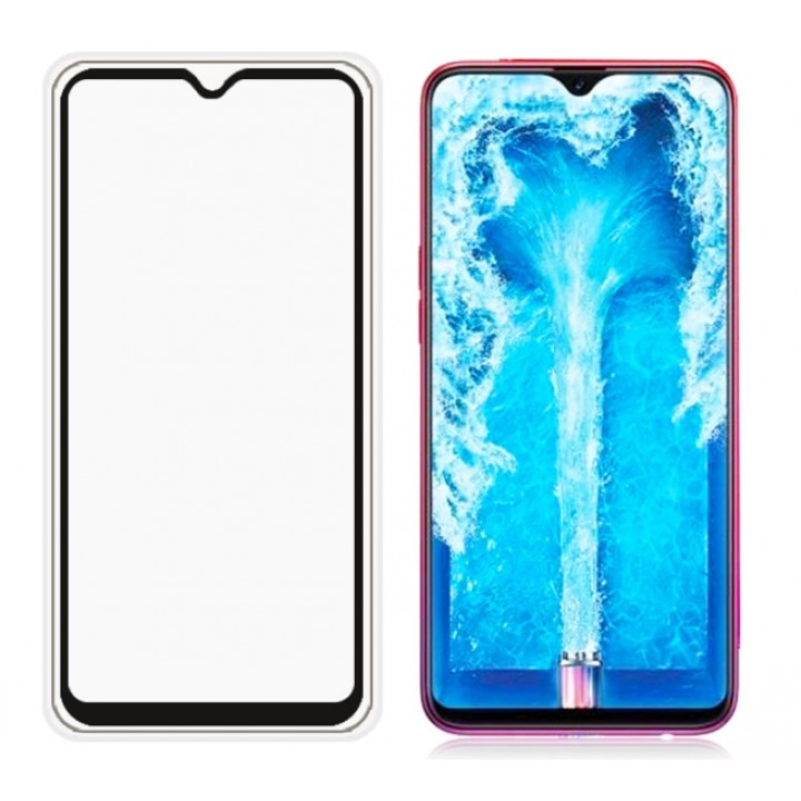 Dán cường lực Full màn hình Full keo Oppo A5S - A7 - A12 - F9 - Realme 2 Pro