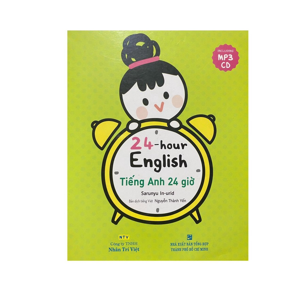 Sách - 24 hour English : Tiếng anh 24 giờ ( Nhân Trí Việt )