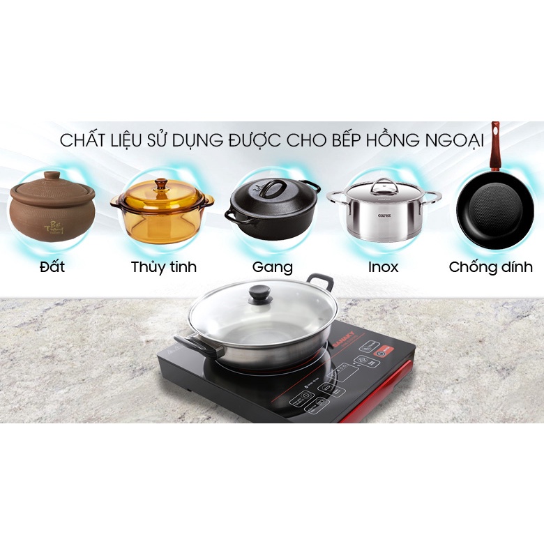 Bếp hồng ngoại Sanaky SNK-2101HG
