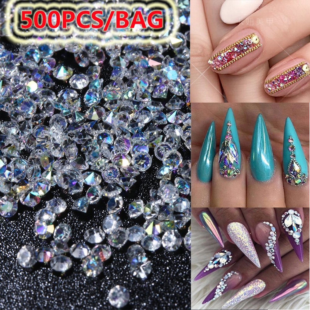 Đá Đính Móng Tay 3d 2mm