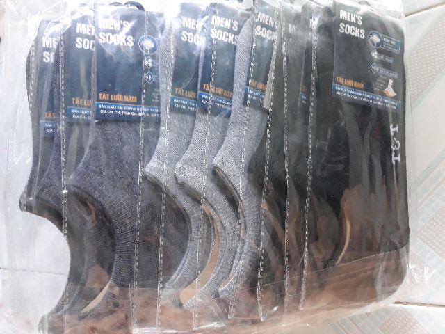 🔴Đang Sale - Combo 10 Đôi Vớ Lười Cotton Chính Hãng T&T - Hàng Công Ty.