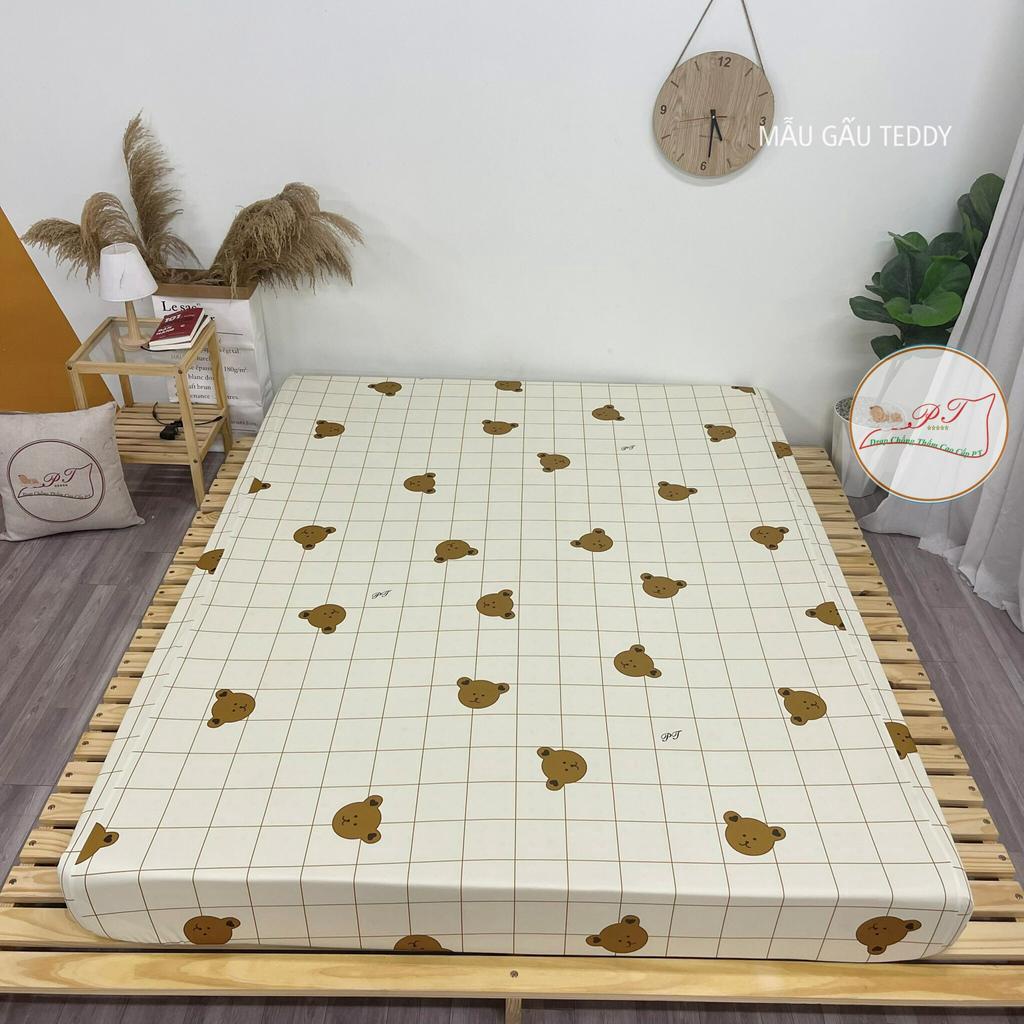 Ga chống thấm PT chính hãng, drap chống thấm cho bé chất liệu thun lua cao cấp bé tè lau là sạch