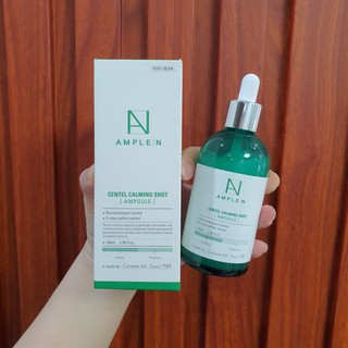 TINH CHẤT TẾ BÀO GỐC RAU MÁ AMPLE:N CENTEL CALMING SHOT AMPOULE 100ML
