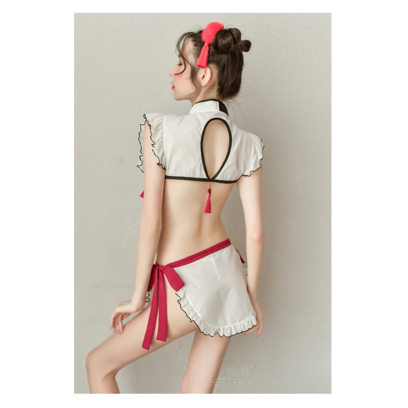 đồ ngủ sexy Bộ Đồ Hóa Trang Cô Hầu Gái Gợi Cảm Cho Nữ