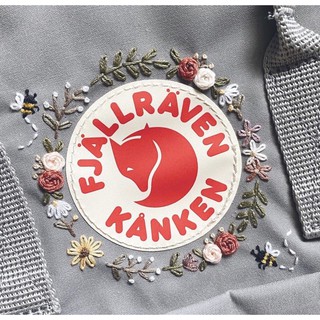 Balo Kanken Classic thêu hoa