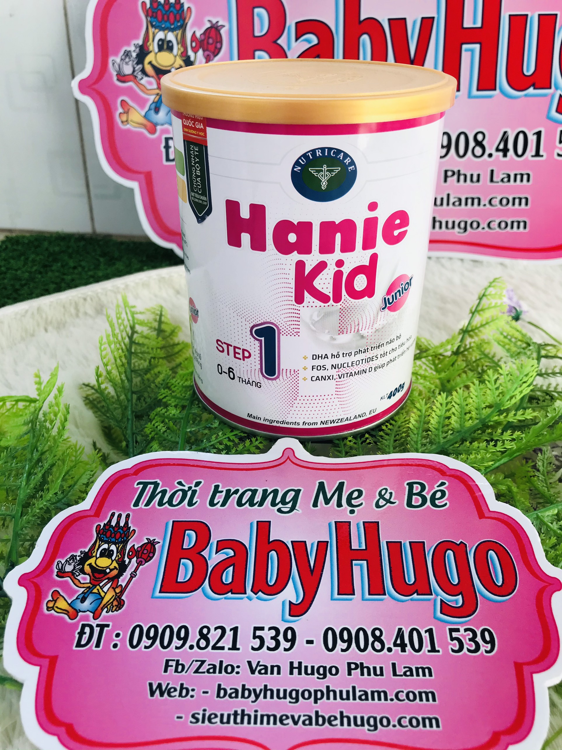 [HSD 2022] Sữa bột Hanie Kid 1 Lon 400g