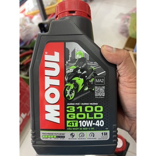 Nhớt xe máy số cao cấp motul gold 3100 10w40 1 lít