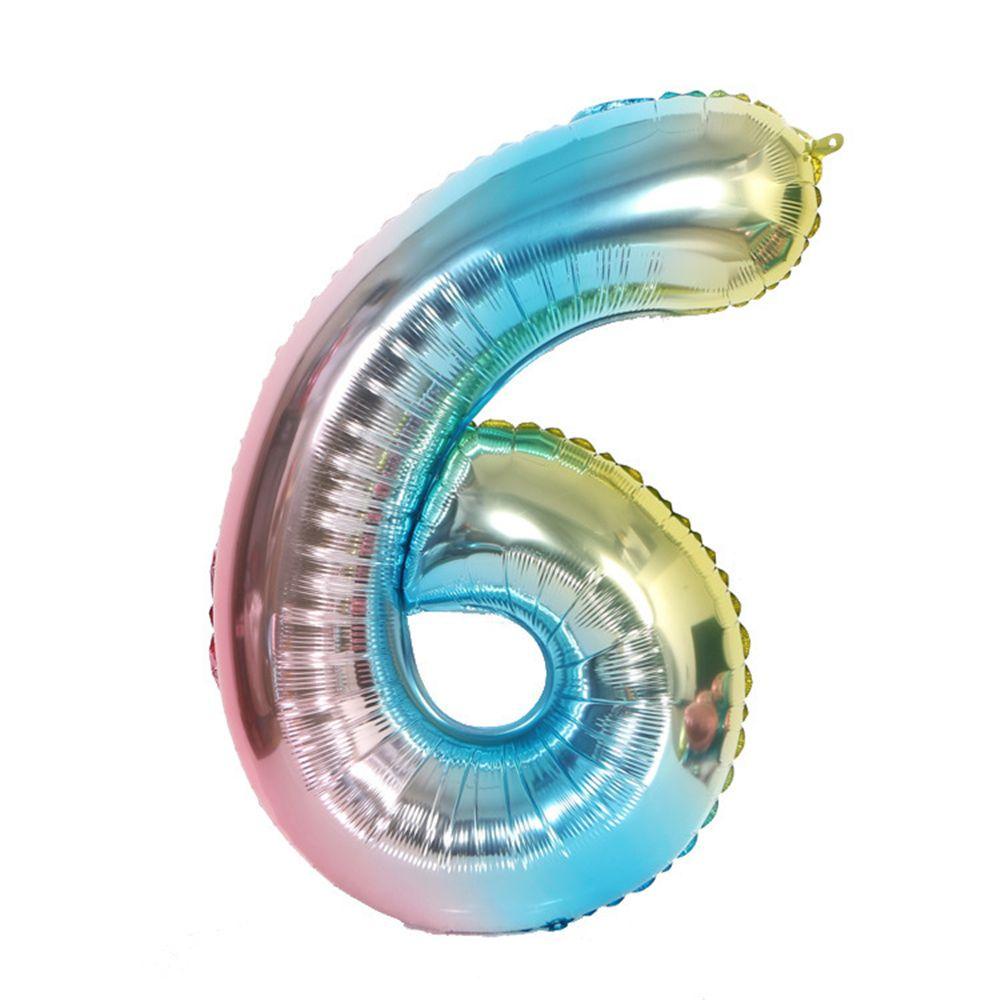 Set 1 Giấy Nhôm 32 Inch Màu Gradient Mừng Năm Mới