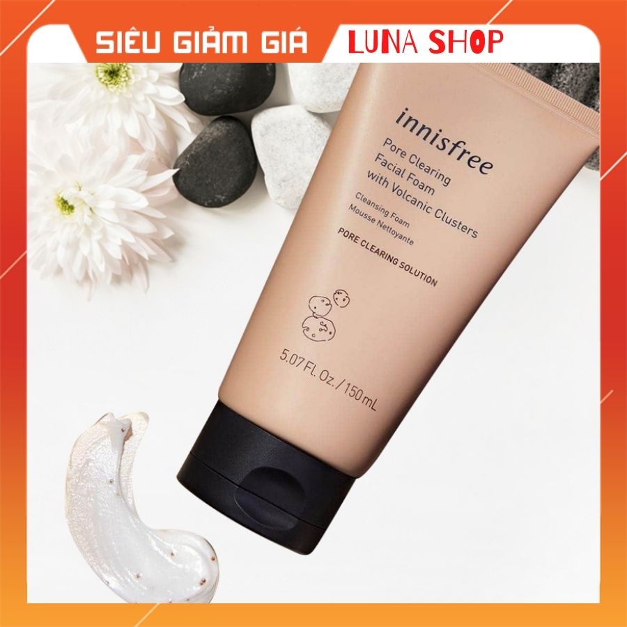 [ Date Mới ] Sữa rửa mặt tro núi lửa Jeju volcanic pore cleasing foam | BigBuy360 - bigbuy360.vn
