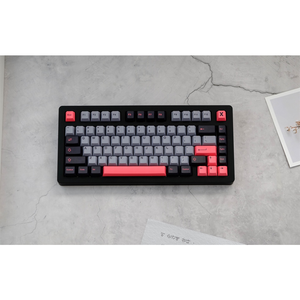 129 Key PBT GMK 8008 Keycaps Cherry Profile DYE SUB Nhật Bản Keycap dành cho bàn phím cơ Cherry MX Switch