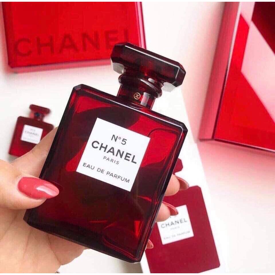 [𝐅𝐞𝐦𝐦𝐢𝐞💝] Mẫu Chiết Nước Hoa Chính Hãng Chanel No.5 Red 2019 (5ml-10ml-20ml) 🍓HOT🍓 | Thế Giới Skin Care