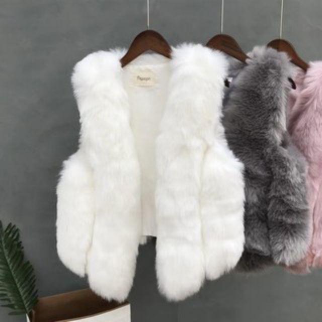 Áo lông thỏ gilê